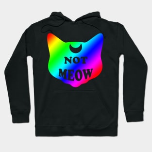 Not Meow (Rainbow) Hoodie